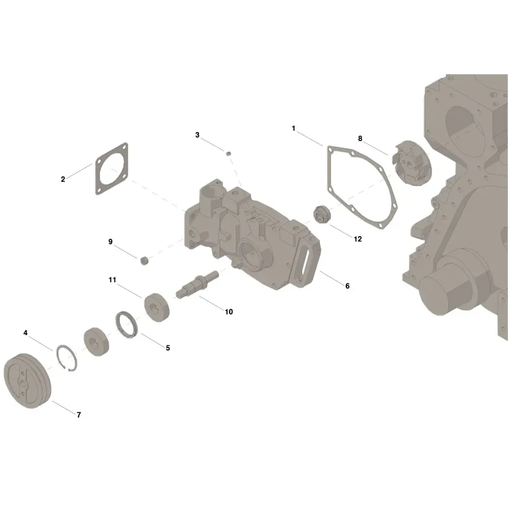 Cummins 3801784 Zestaw pompy wody | Sklep Cummins