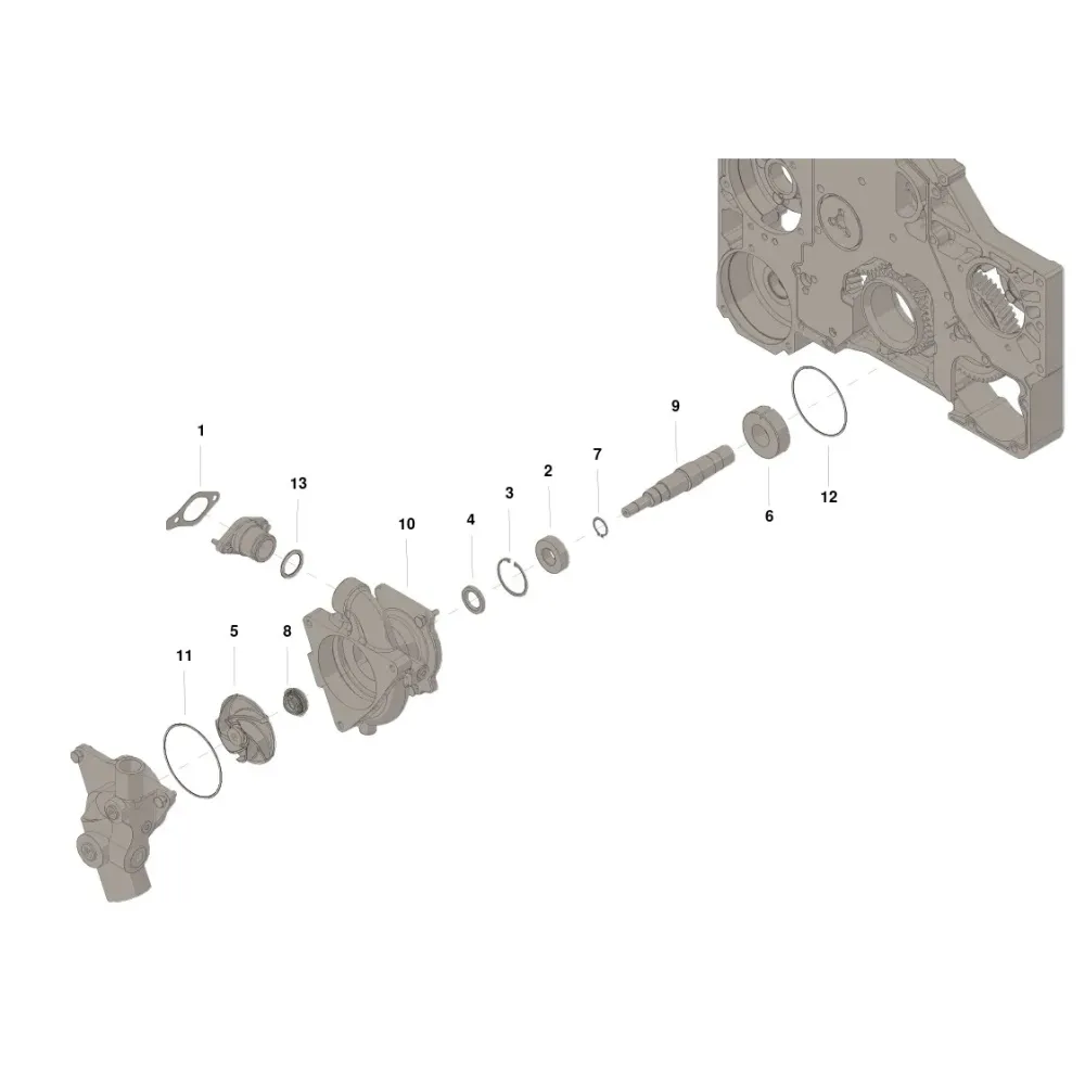 Cummins 2882145 Zestaw pompy wody | Sklep Cummins