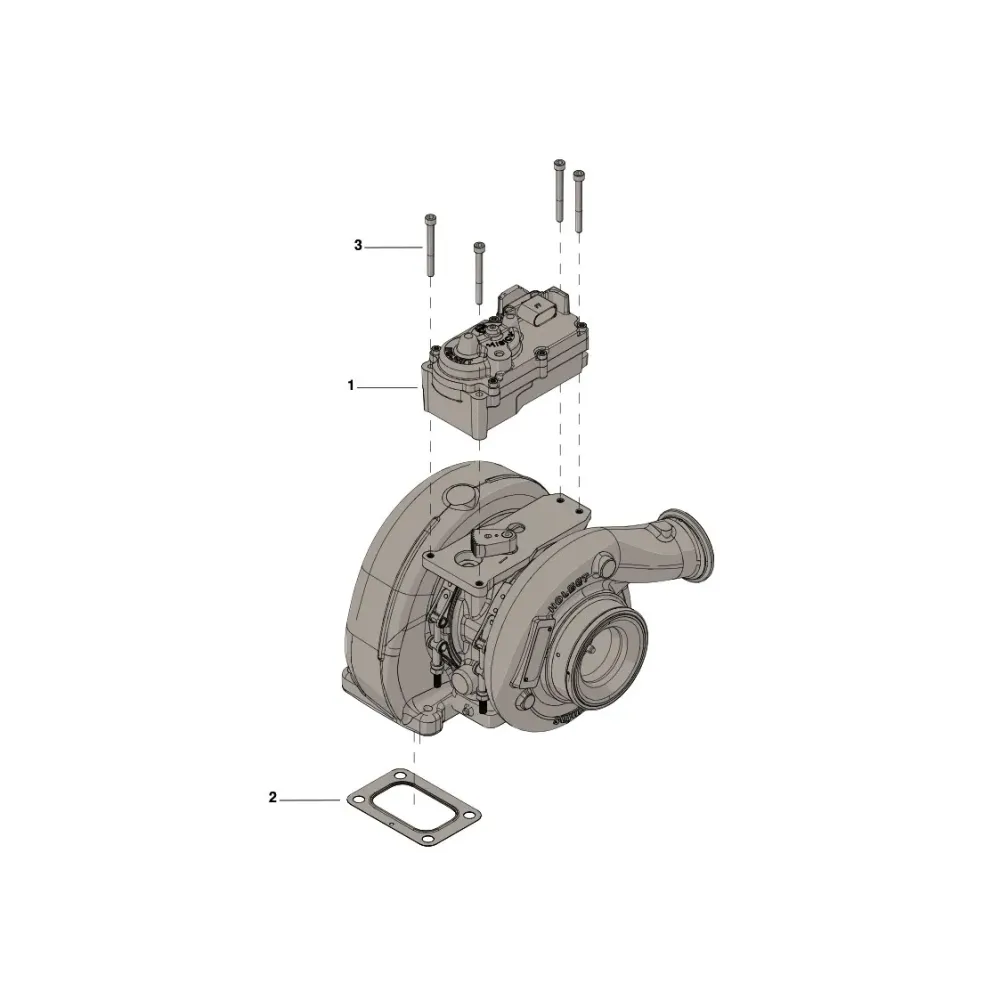 Cummins 4034127 Zestaw siłownika turbosprężarki | Części Cummins