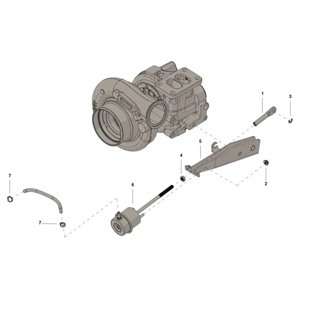 Cummins 4029701 Zestaw siłownika wastegate | Części Cummins