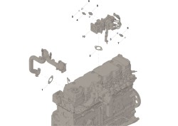 Cummins 5473154 Zestaw zaworu recyrkulacji spalin