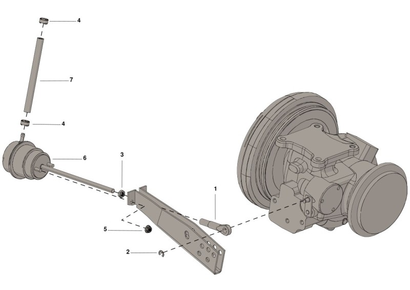 Cummins 4030775 Zestaw siłownika wastegate