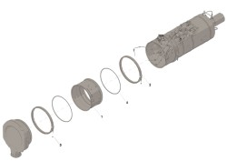 Cummins 5579379 Zestaw filtra cząstek stałych