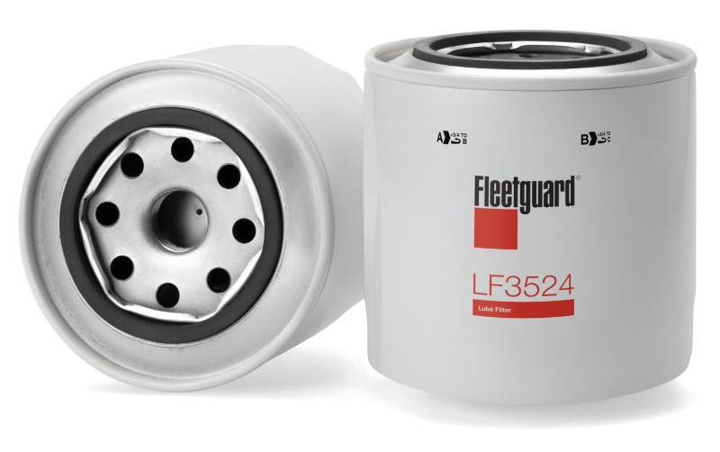 Nakręcany filtr oleju Fleetguard LF3524 do silnika Cummins