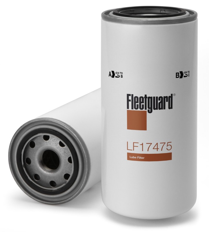 Nakręcany filtr oleju Fleetguard LF17475 do silnika Cummins