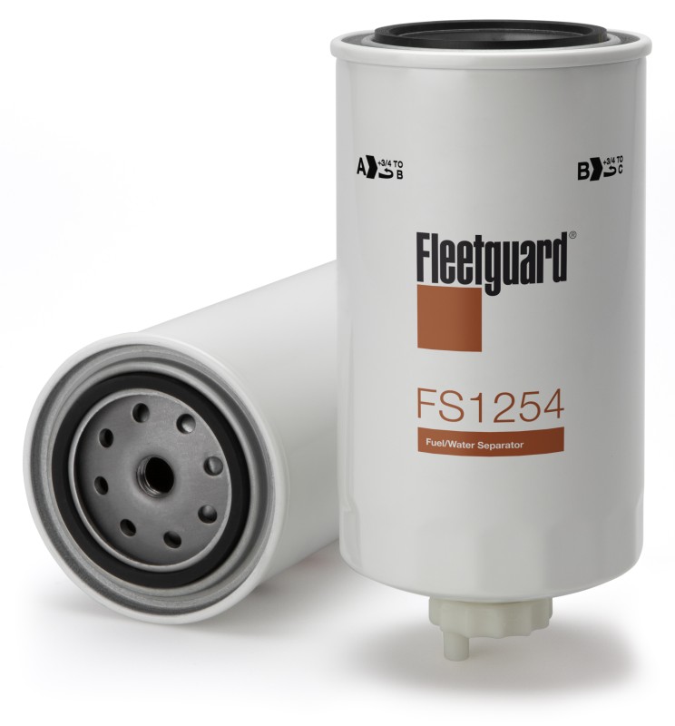 Nakręcany separator paliwa/wody Fleetguard FS1254 do silnika Cummins