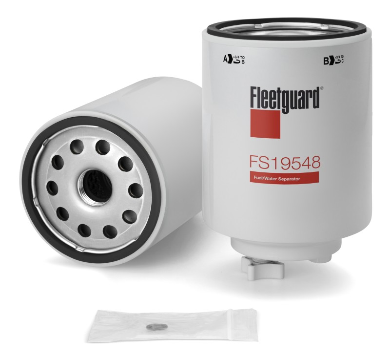 Nakręcany separator paliwa/wody Fleetguard FS19548 do silnika Cummins