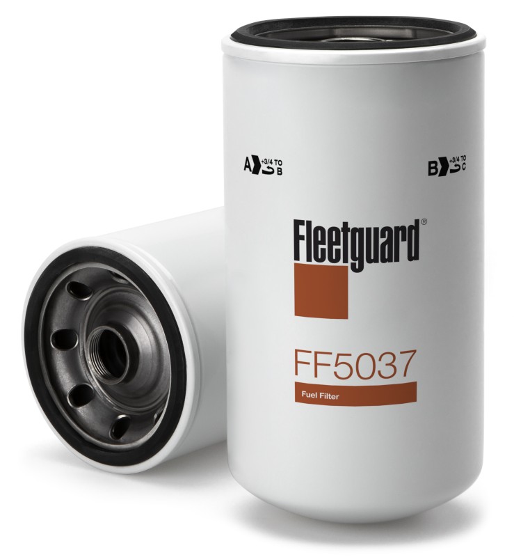Nakręcany filtr paliwa Fleetguard FF5037 do silnika Cummins