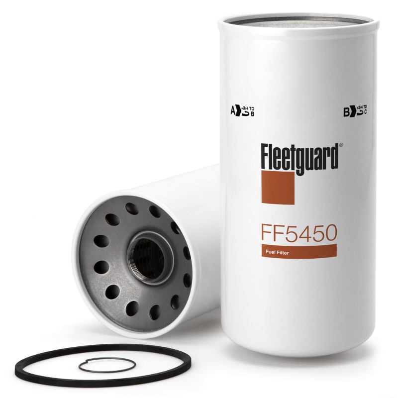 Nakręcany filtr paliwa Fleetguard FF5450 do silnika Cummins