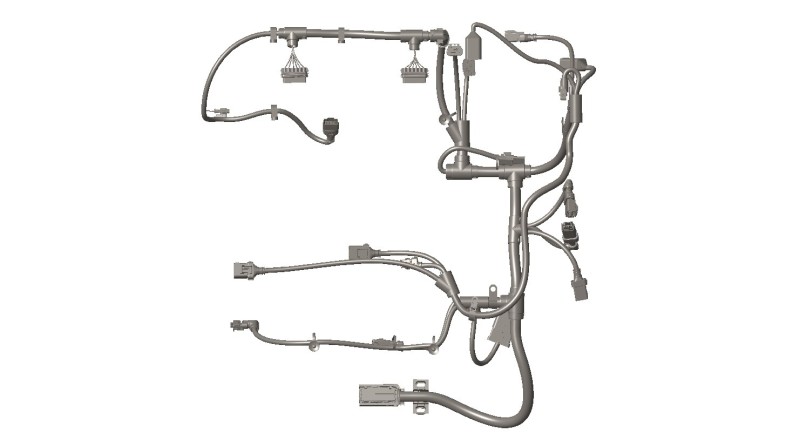 Cummins 5321231 Wiązka elektryczna modułu sterującego (ECM)
