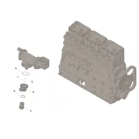 Cummins 3804658 Zestaw filtra paliwa