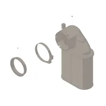 Cummins 4938908 Zestaw montażowy filtra powietrza
