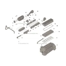 Cummins 3800861 Zestaw uszczelek góry silnika | Sklep Dealera Cummins