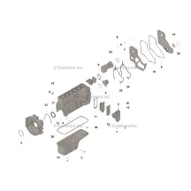 Cummins 3800558 Zestaw uszczelek dołu silnika | Sklep Dealera Cummins