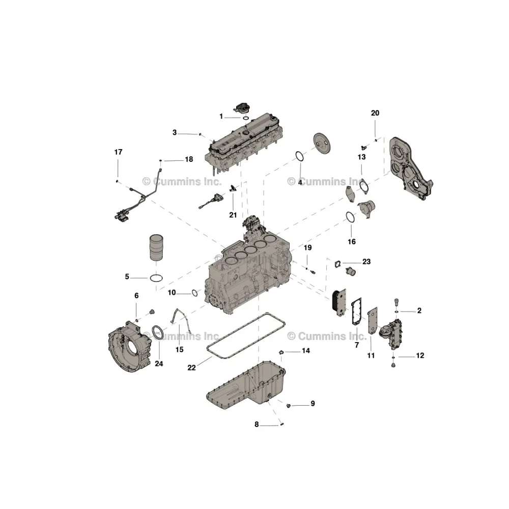 Cummins 4089979 Zestaw uszczelek dołu silnika | Sklep Dealera Cummins