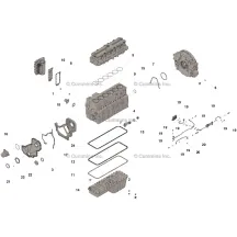 Cummins 2882049 Zestaw uszczelek dołu silnika | Sklep Dealera Cummins