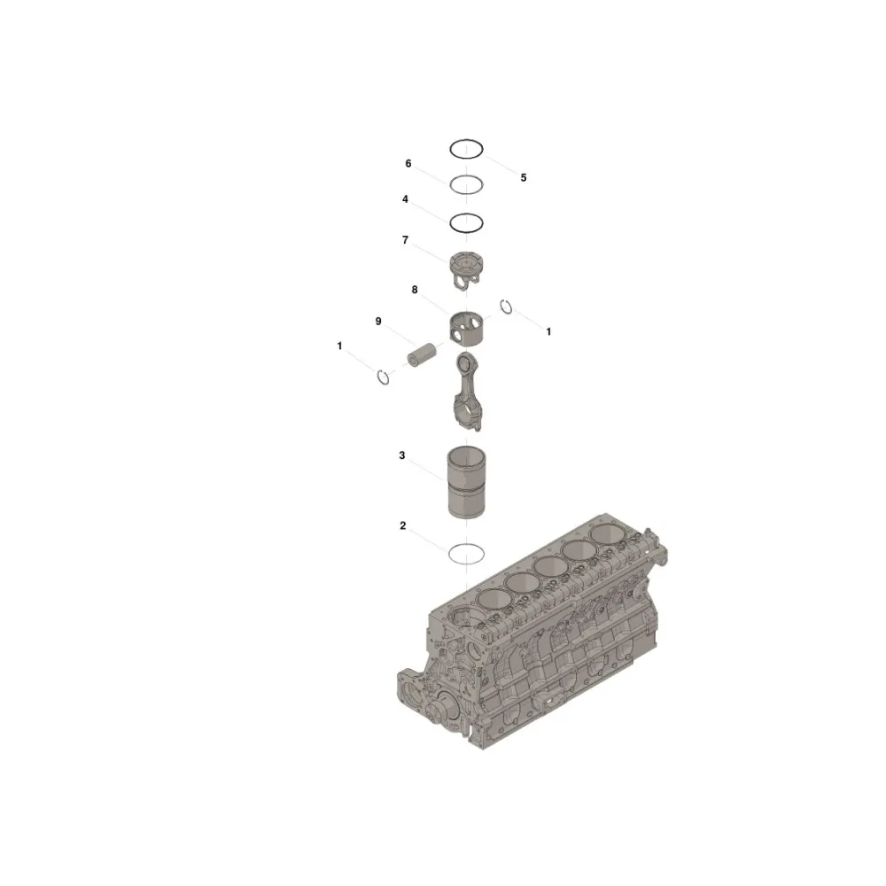 Cummins 4025162 Zestaw cylindra | Cześci Cummins