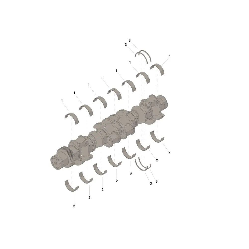 Cummins 2881977 Zestaw panewek głównych | Cześci Cummins
