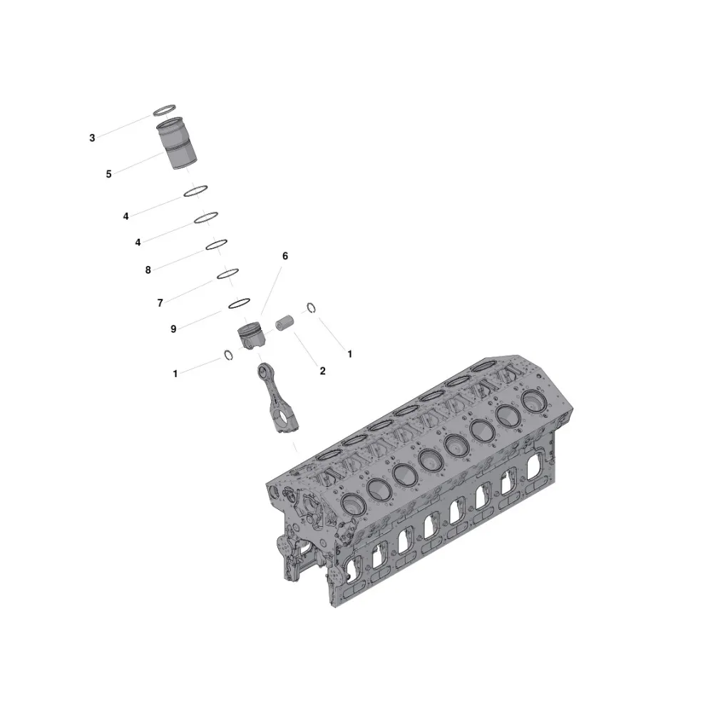 Cummins 3804474 Zestaw cylindra | Cześci Cummins