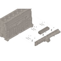 Cummins 4955778 Zestaw chłodnicy oleju | Cześci Cummins