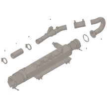Cummins 4955339 Zestaw przyłącza przesyłu powietrza | Cześci Cummins