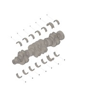 Cummins 4955862 Zestaw panewek głównych (.030) | Cześci Cummins