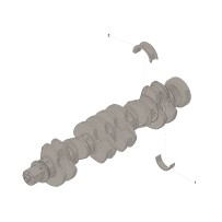 Cummins 4955872 Łożysko oporowe wału korbowego | Cześci Cummins