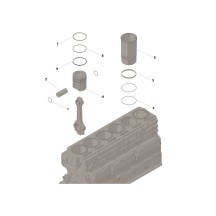 Cummins 3804376 Zestaw cylindra | Cześci Cummins