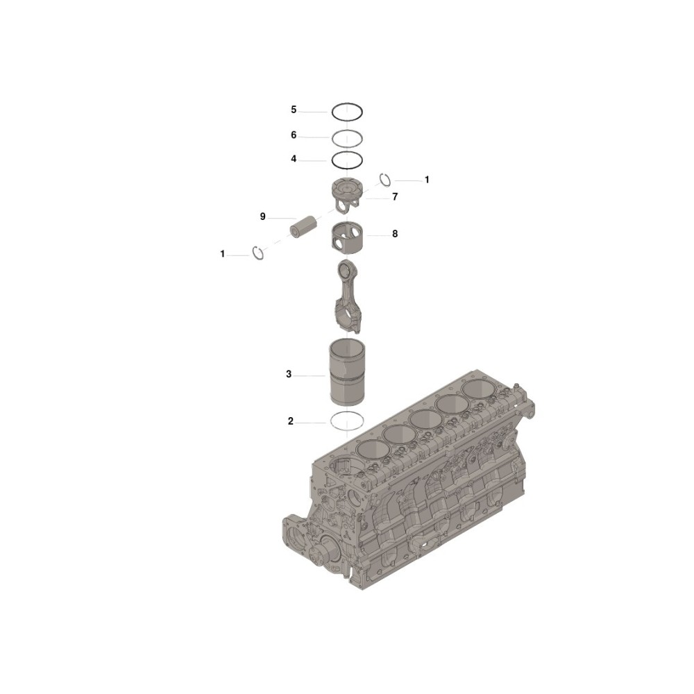 Cummins 4025160 Zestaw cylindra | Cześci Cummins